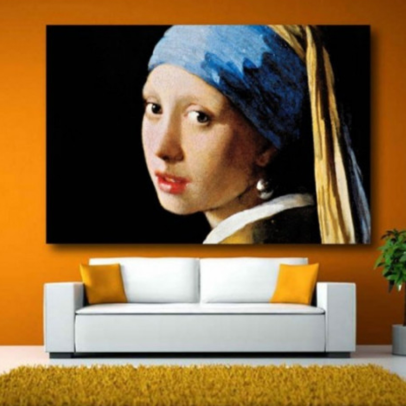 Πίνακας σε καμβά με Ζωγραφική Vermeer